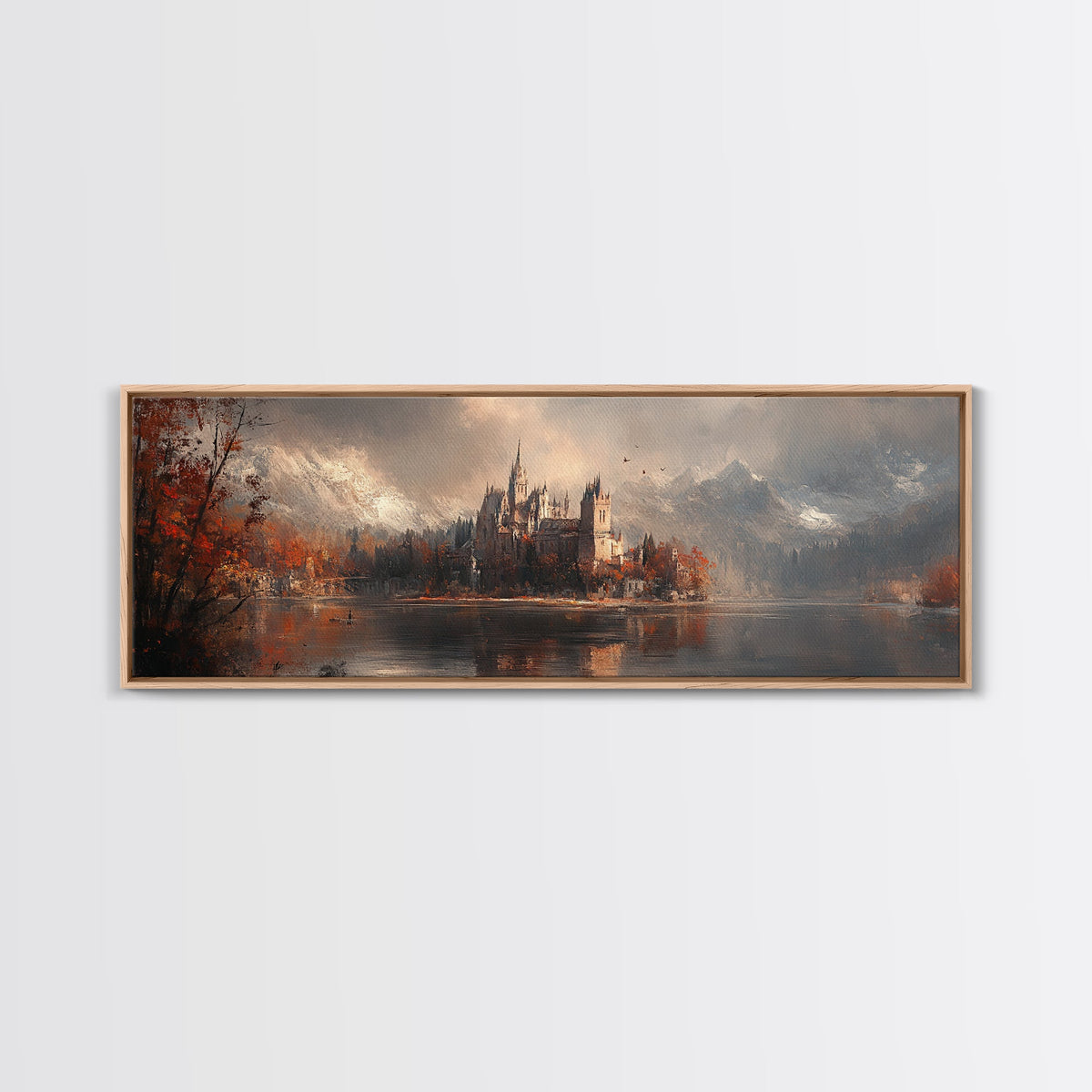 Dark Moonlit Gothic Castle