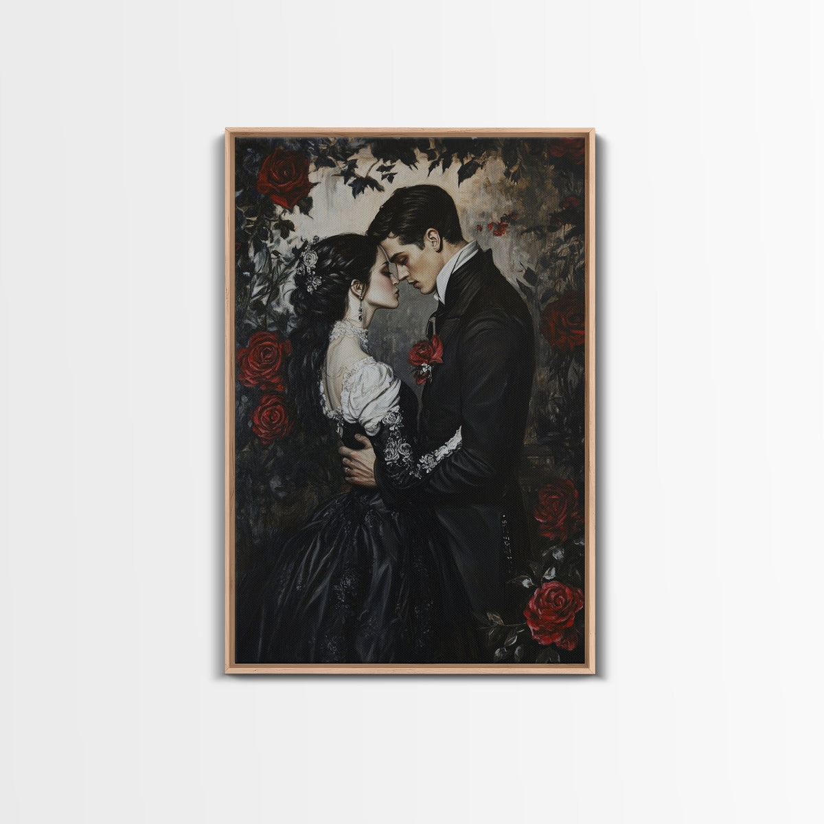 Dark Romance — Victorian Gothic Canvas