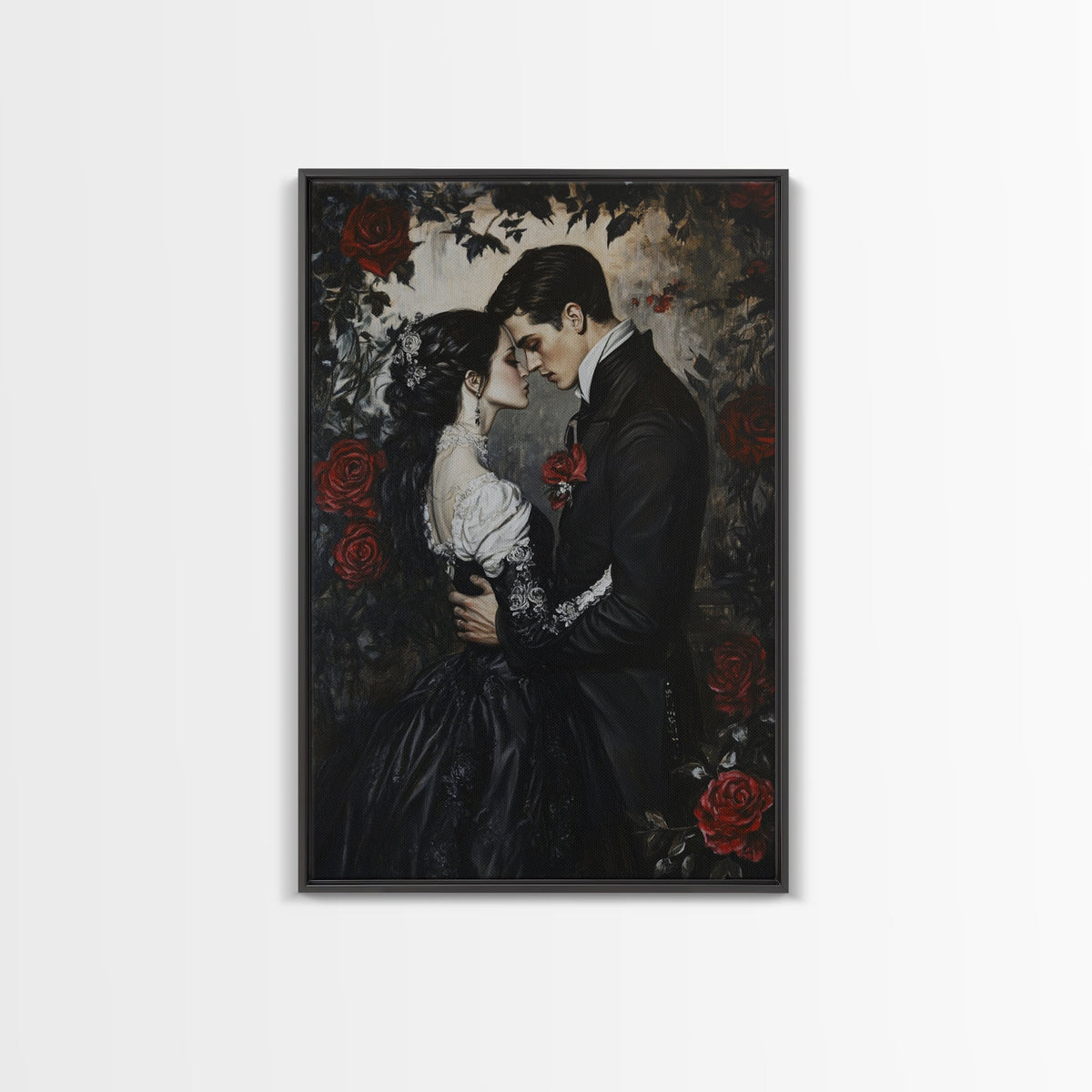 Dark Romance — Victorian Gothic Canvas