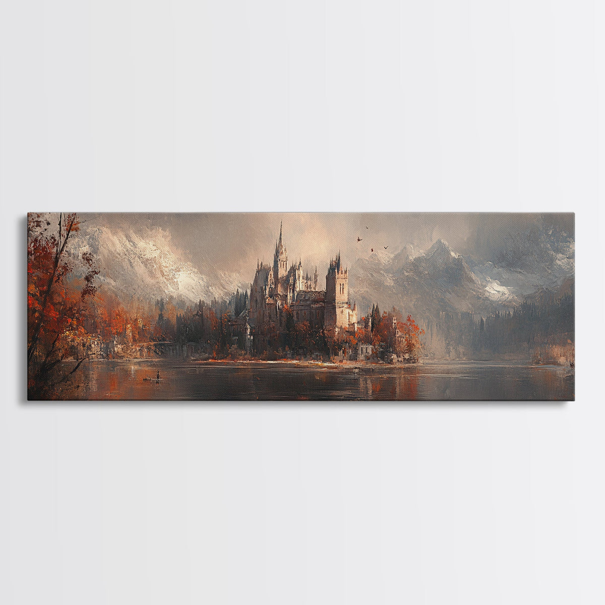 Dark Moonlit Gothic Castle