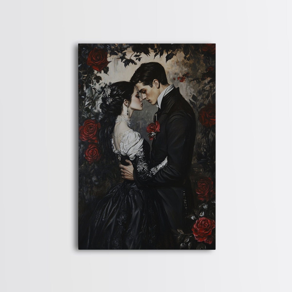 Dark Romance — Victorian Gothic Canvas