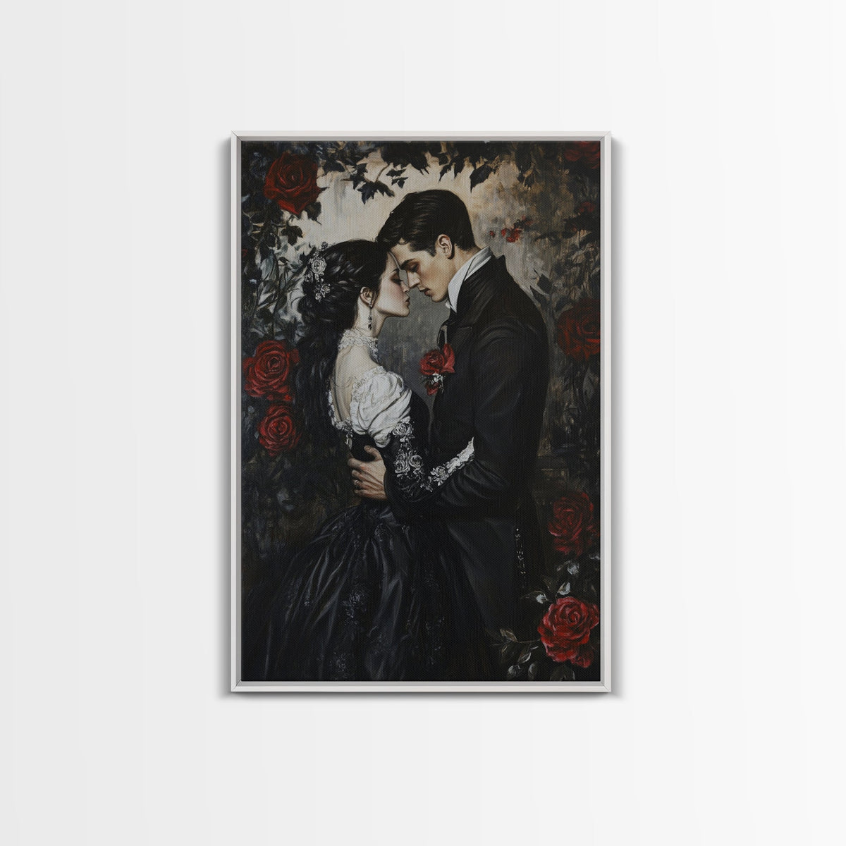 Dark Romance — Victorian Gothic Canvas