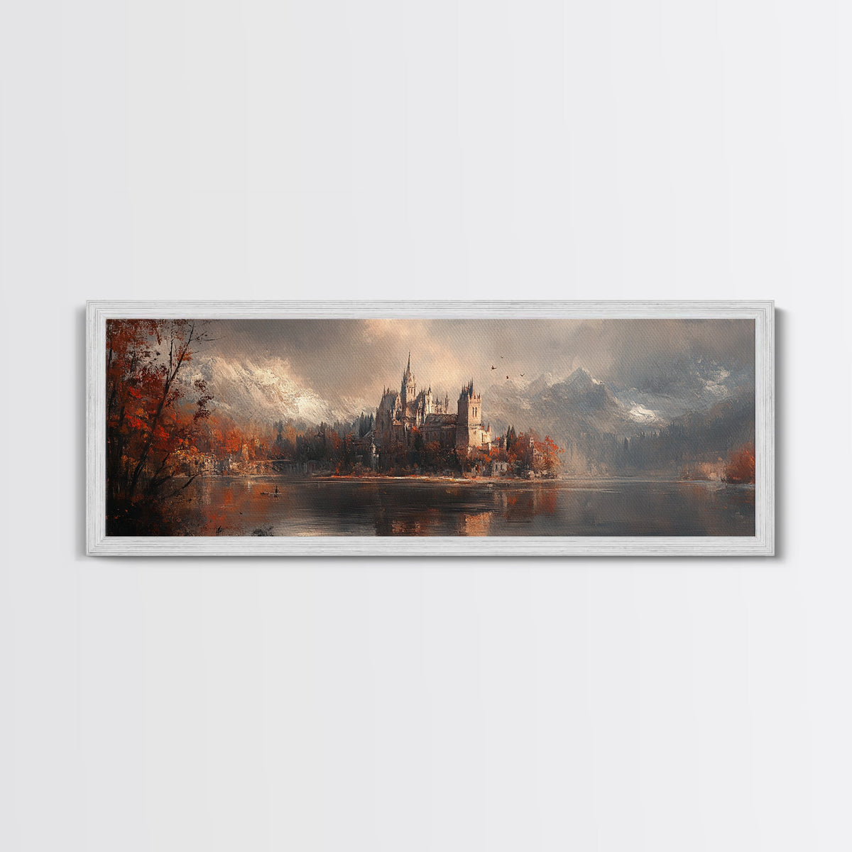 Dark Moonlit Gothic Castle