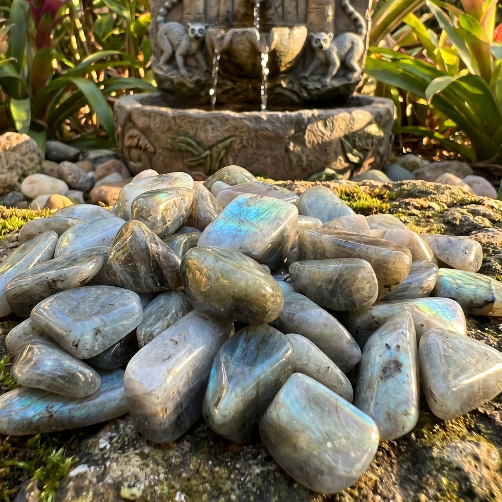 Labradorite Tumbled Stones (By The Piece Or Pound)