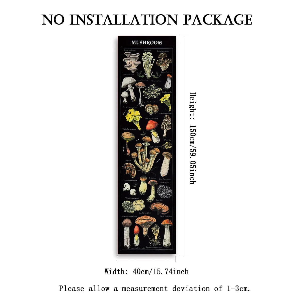 Witchy Sun & Moon Banner Tapestry