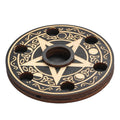 Pentacle Crystal Ball & Candle Holder