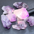 Large Purple Amethyst Crystal Points Rough Raw